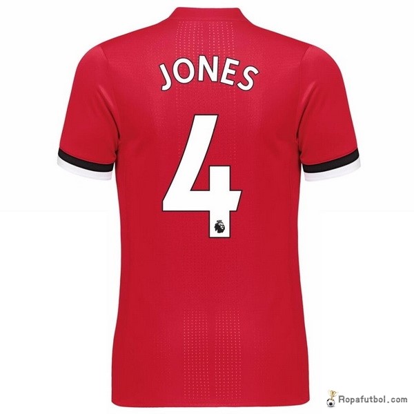 Camiseta Manchester United Replica Primera Ropa Jones 2017/18